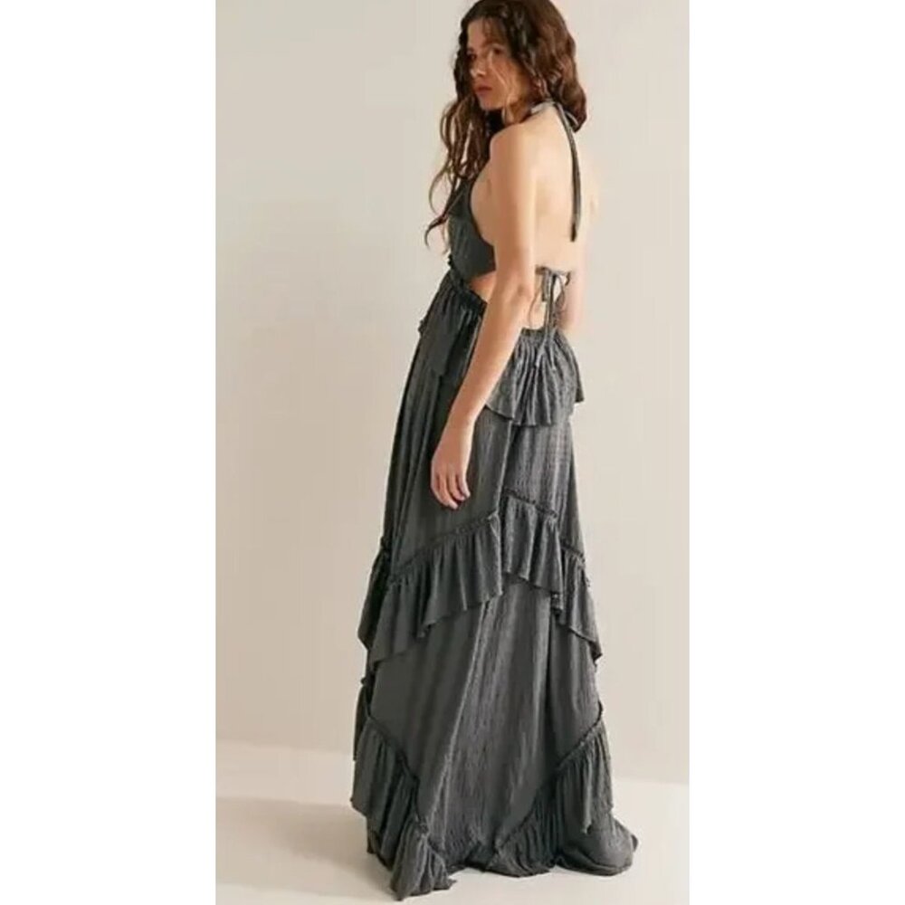Free People Beach Santa Luz Maxi Dress Size Large FREE-est
